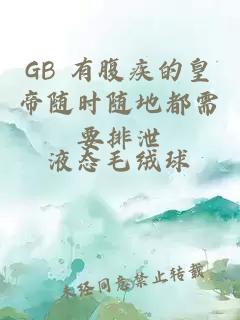 GB 有腹疾的皇帝随时随地都需要排泄