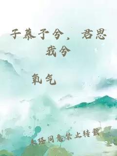 子慕予兮，君思我兮