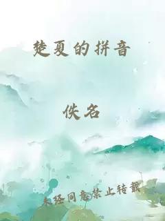 楚夏的拼音