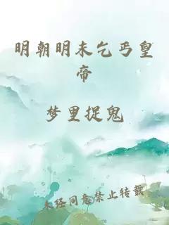 明朝明末乞丐皇帝