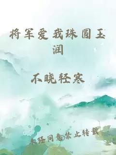 将军爱我珠圆玉润